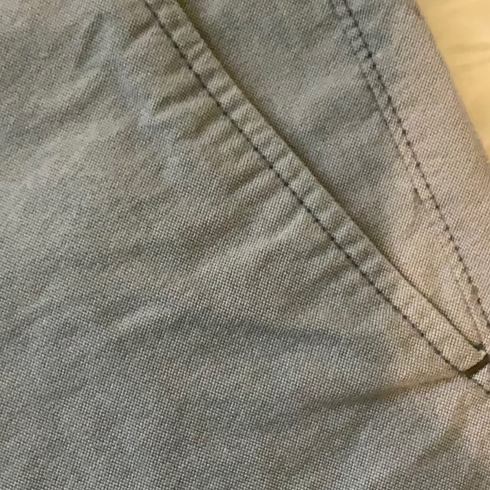 Mens Mossimo Oxford flat front shorts Size 38 - Picture 2 of 4